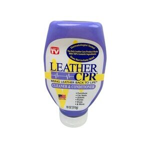 Leather CPR Cleaner & Conditioner 18 oz Furniture Car Seats Jackets Purses Shoes